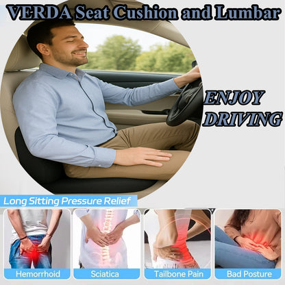 VERDA Seat Cushion and Lumbar Support