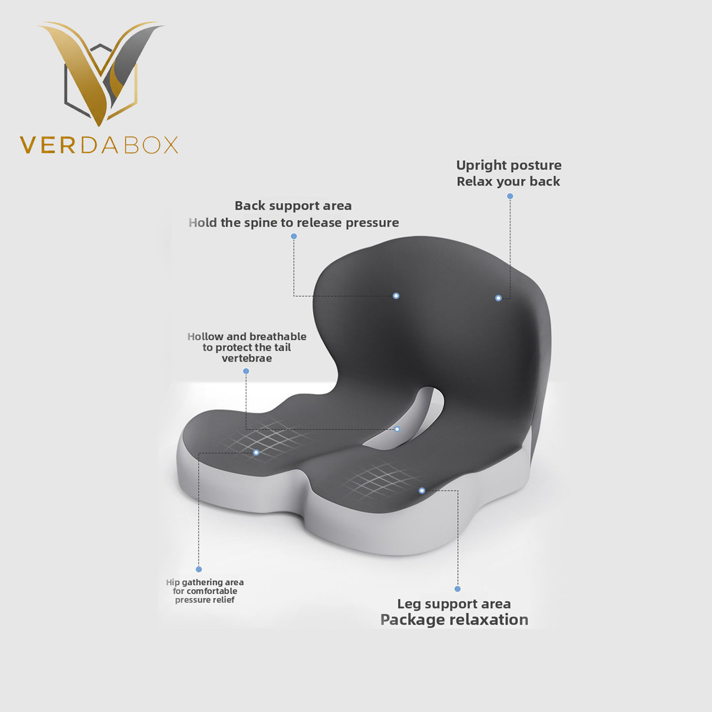 VERDA Seat Cushion and Lumbar Support
