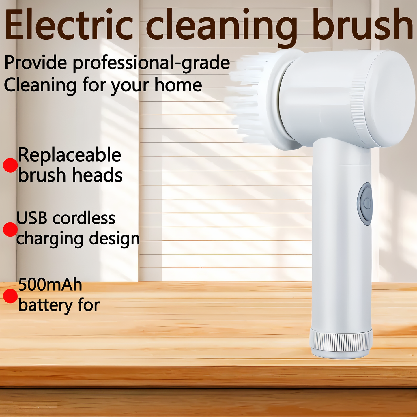 5-in-one Electric Cleaning Brush